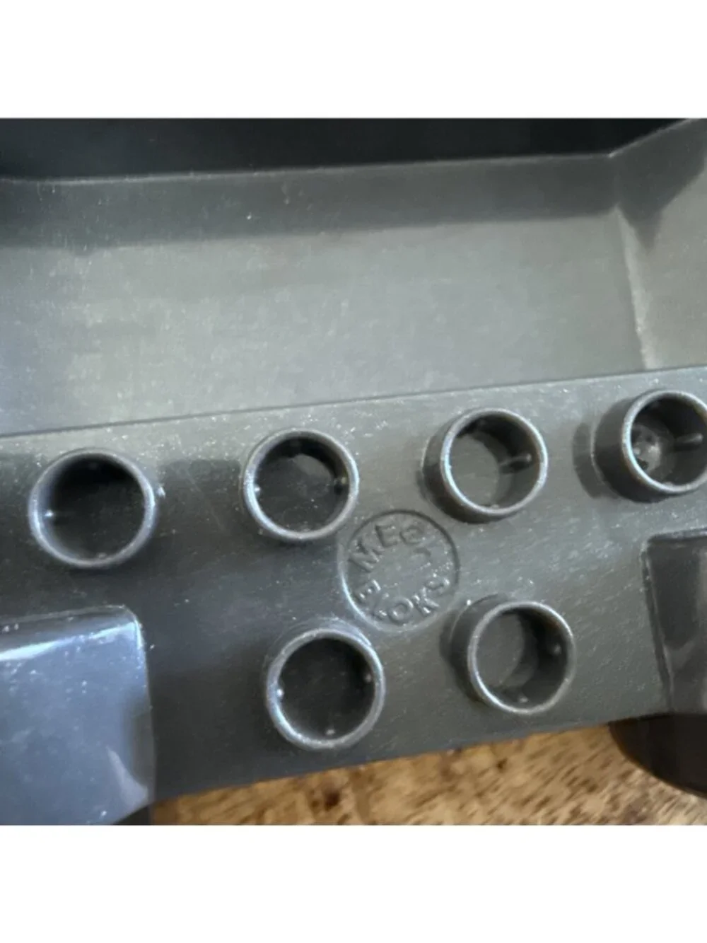 Mega Bloks Gray Baseplate 4x10 Building Plate Mega Construx Brick Base Car Base